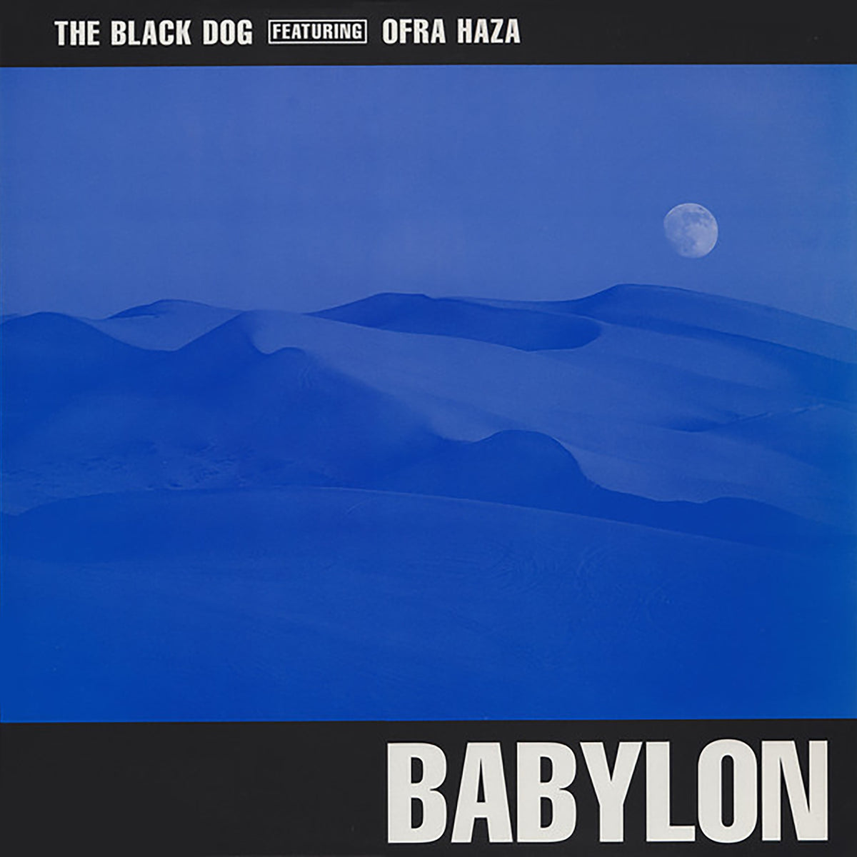 Album cover for Babylon by The Black Dog featuring Ofra Haza.