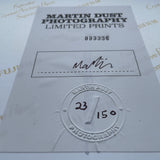 Numbered and embossed limited print from the Deluxe CD Edition of Music For Moore Street Substation
