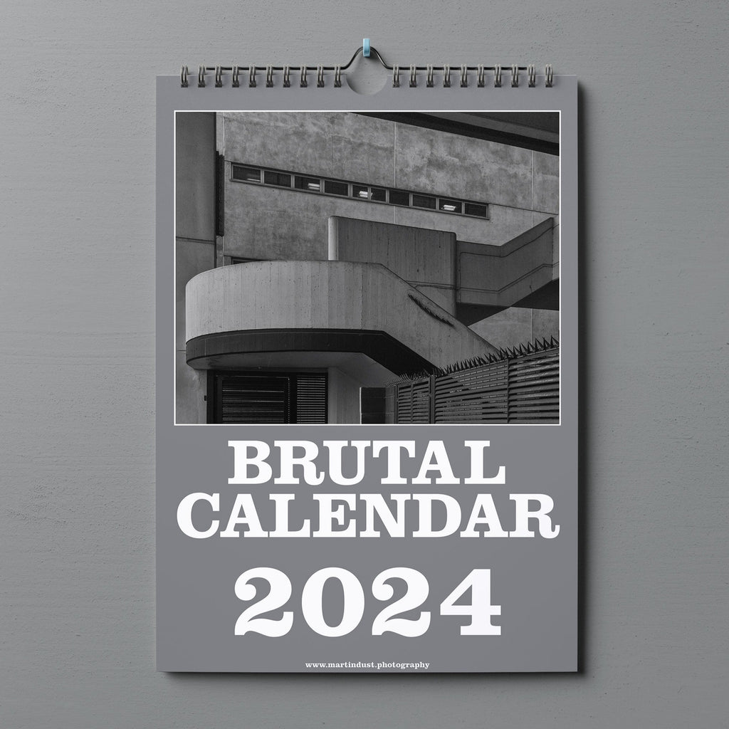 Brutalist Calendar 2024 Auria Carilyn