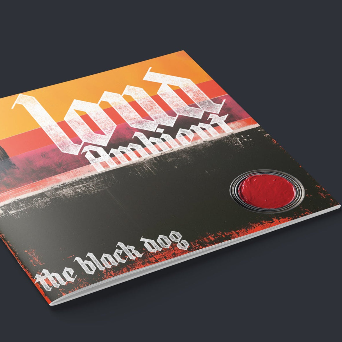 Loud Ambient by The Black Dog (artwork for the deluxe booklet)