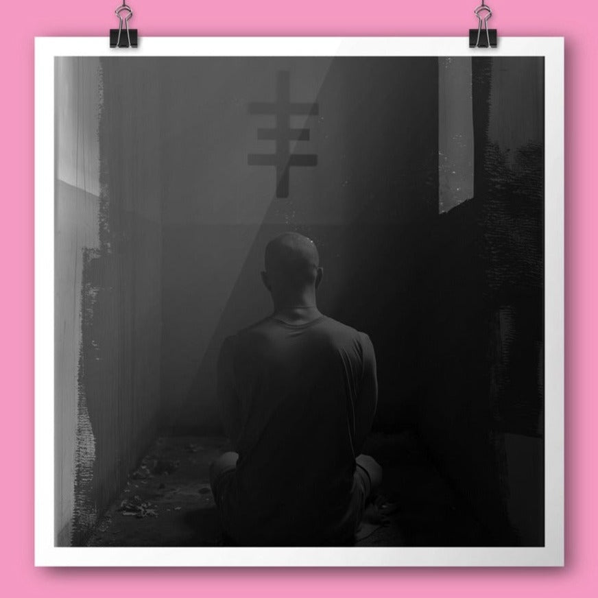 Other, Like Me 10 Inch Photo Art Print by The Black Dog