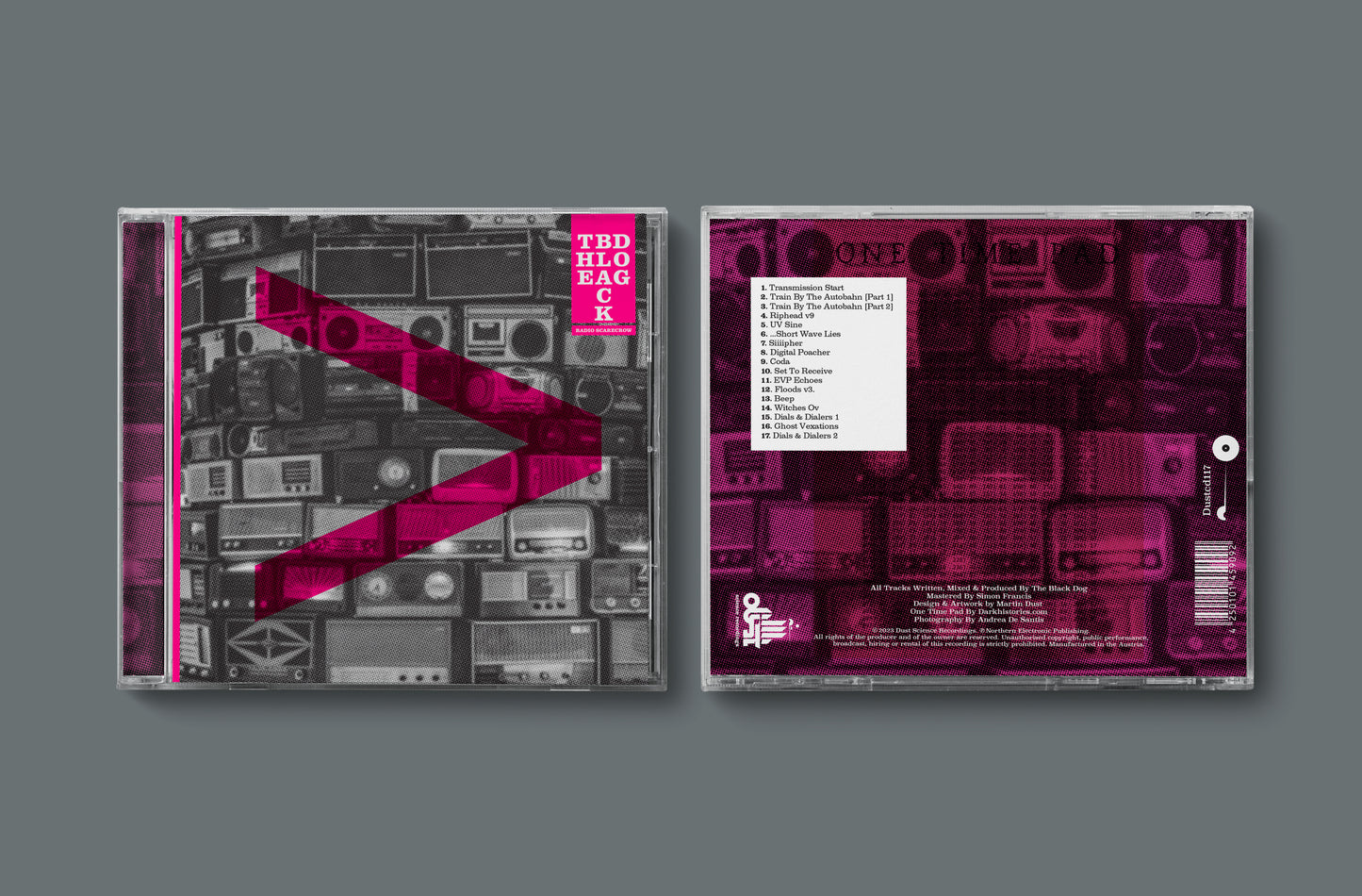 Radio Scarecrow by The Black Dog (2023 CD) (Front and Rear)