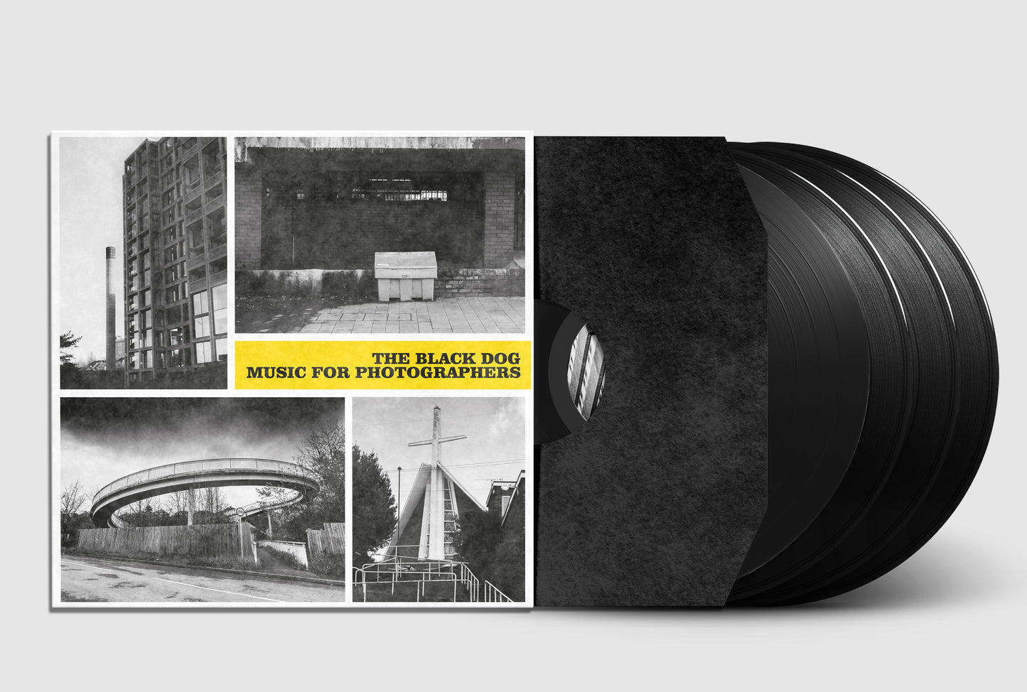 Music For Photographers by The Black Dog, Limited Edition 4x12" Vinyl with Gatefold Sleeve (Front Sleeve)