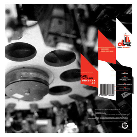 Simplex EP by Carl Taylor (Vinyl)