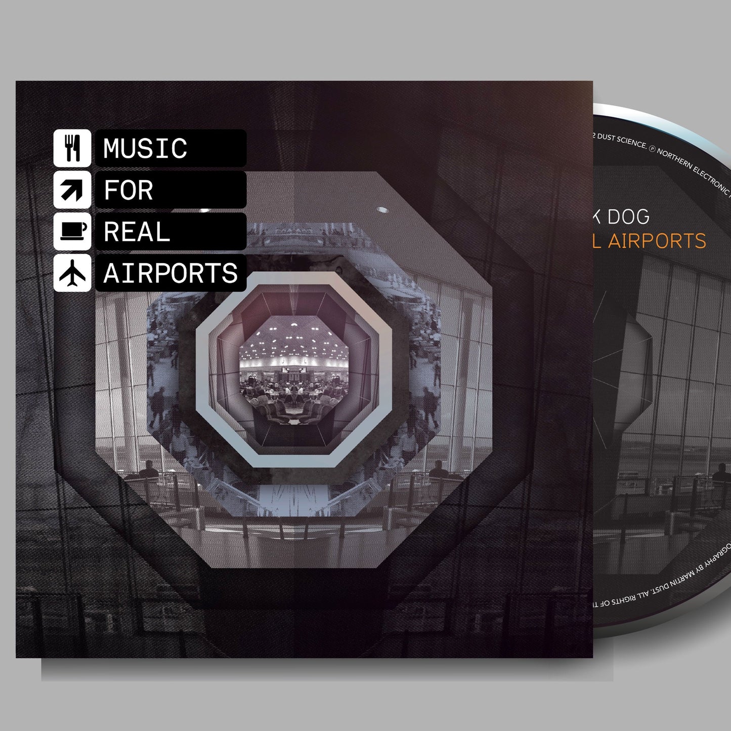Music For Real Airports (2023 Repress) by The Black Dog. Compact disc, including free downloads.