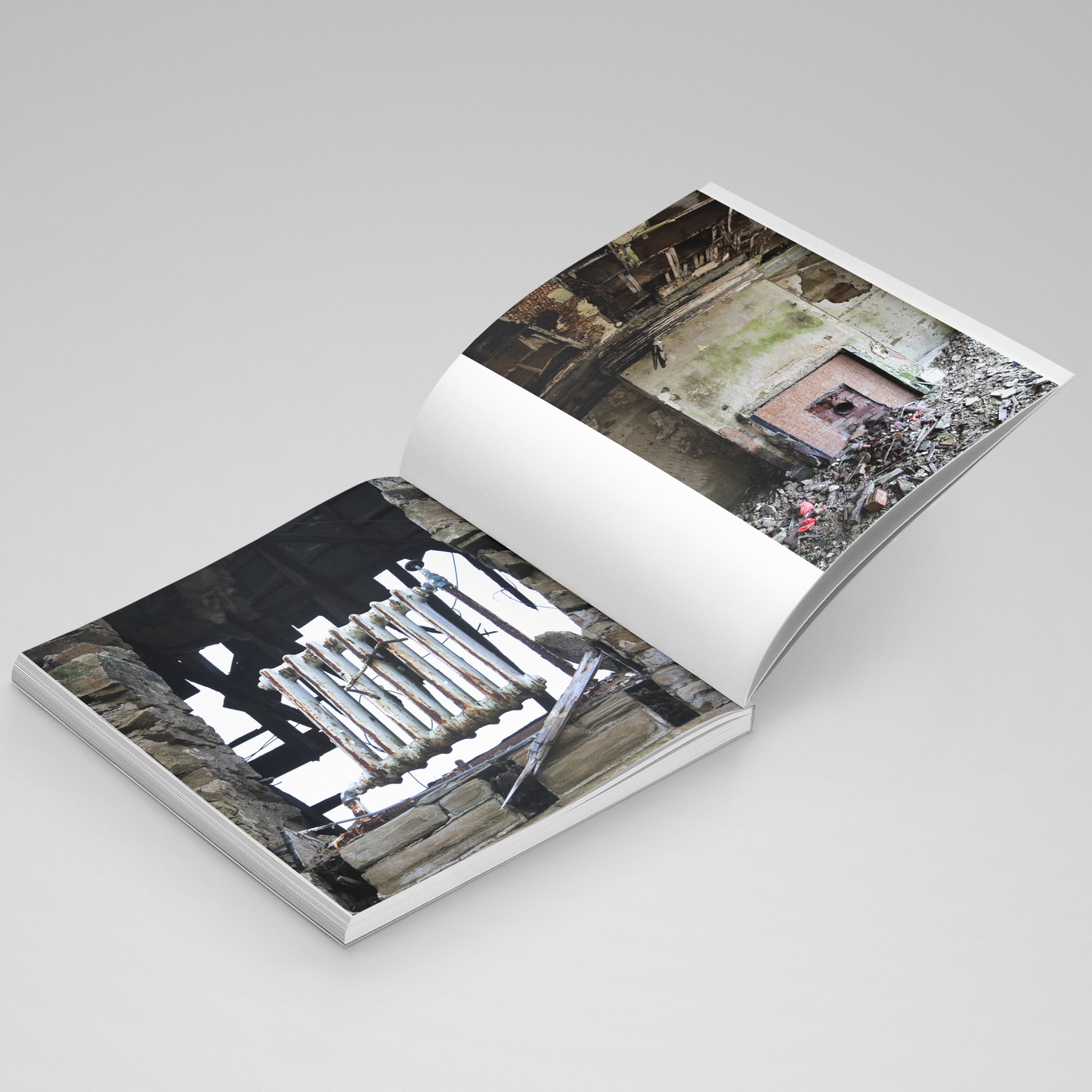 Sheffield In Ruins - Steel City in Decay by Denzil Watson (spread 1)