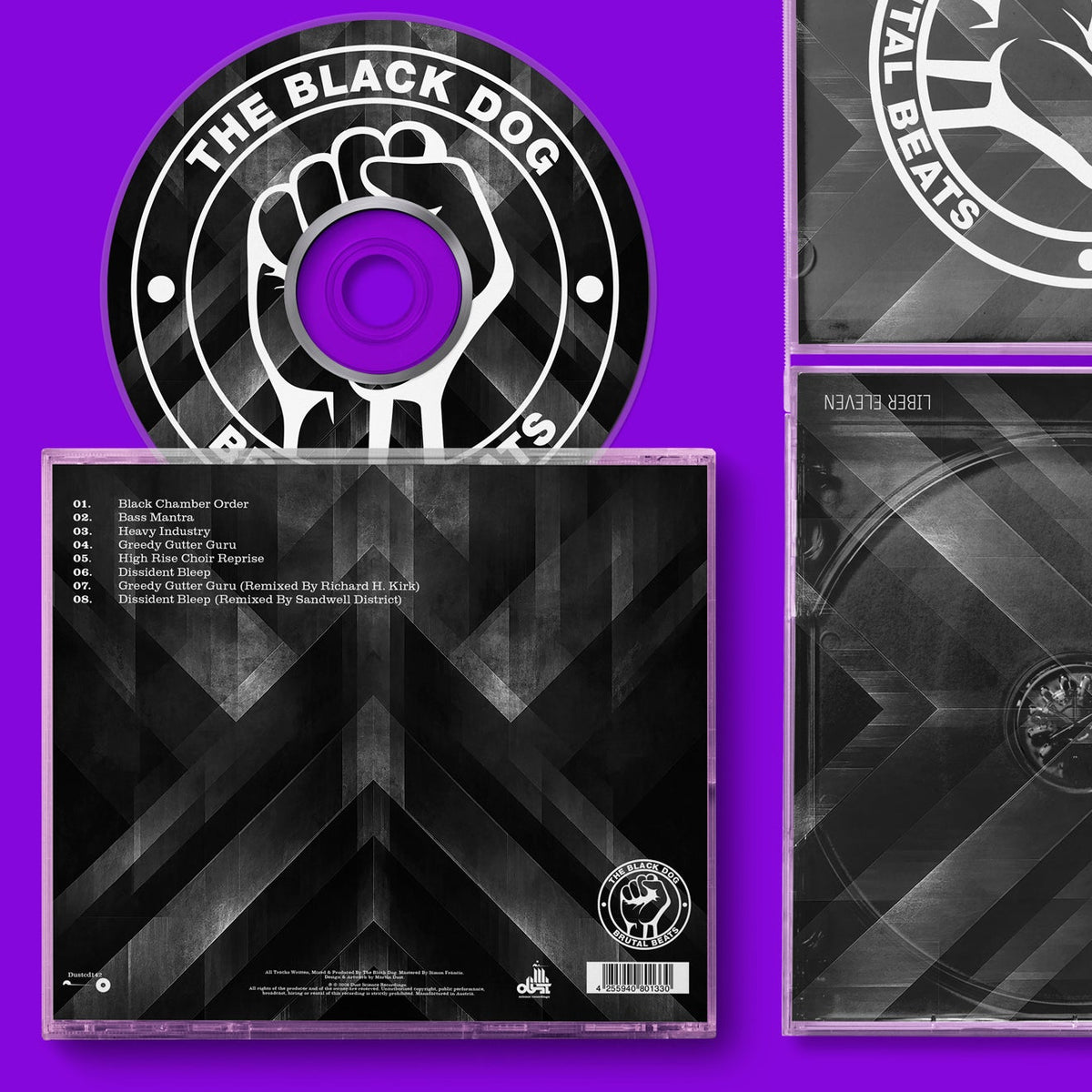 Liber Eleven by The Black Dog (CD rear)