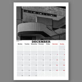 Brutal Calendar 2024 by Martin Dust (December)