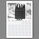 Brutal Calendar 2024 by Martin Dust (March)