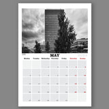 Brutal Calendar 2024 by Martin Dust (May)