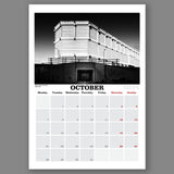 Brutal Calendar 2024 by Martin Dust (October)