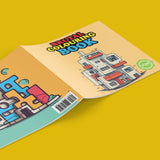 Brutal Colouring Book - Fun for kids of all ages (Front and Back Sleeve)