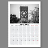 Brutal Calendar 2024 by Martin Dust (January)