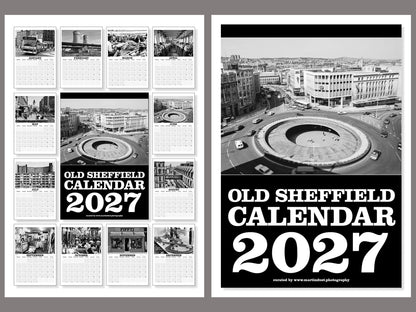 Old Sheffield Calendar 2027
