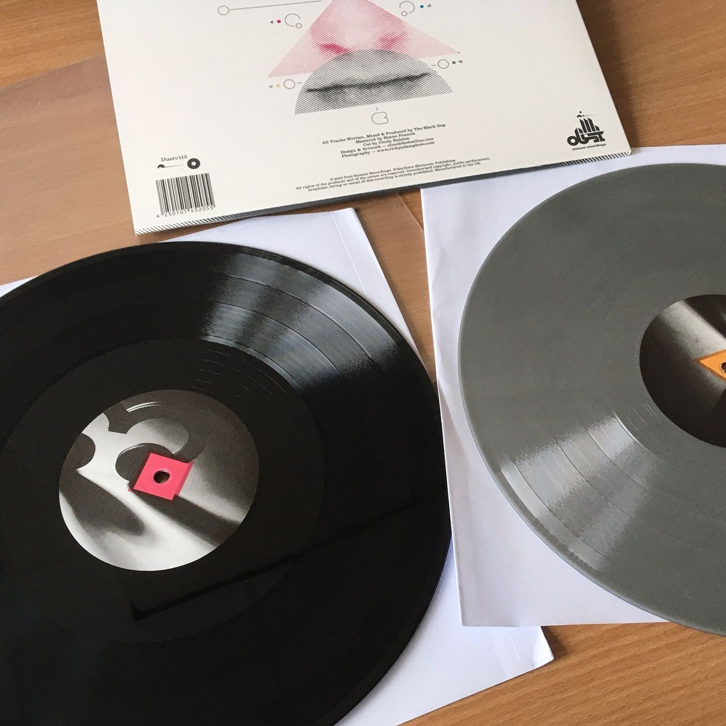 The Grey Album by The Black Dog - Last batch, with mixed 12" vinyl: one black, one grey!