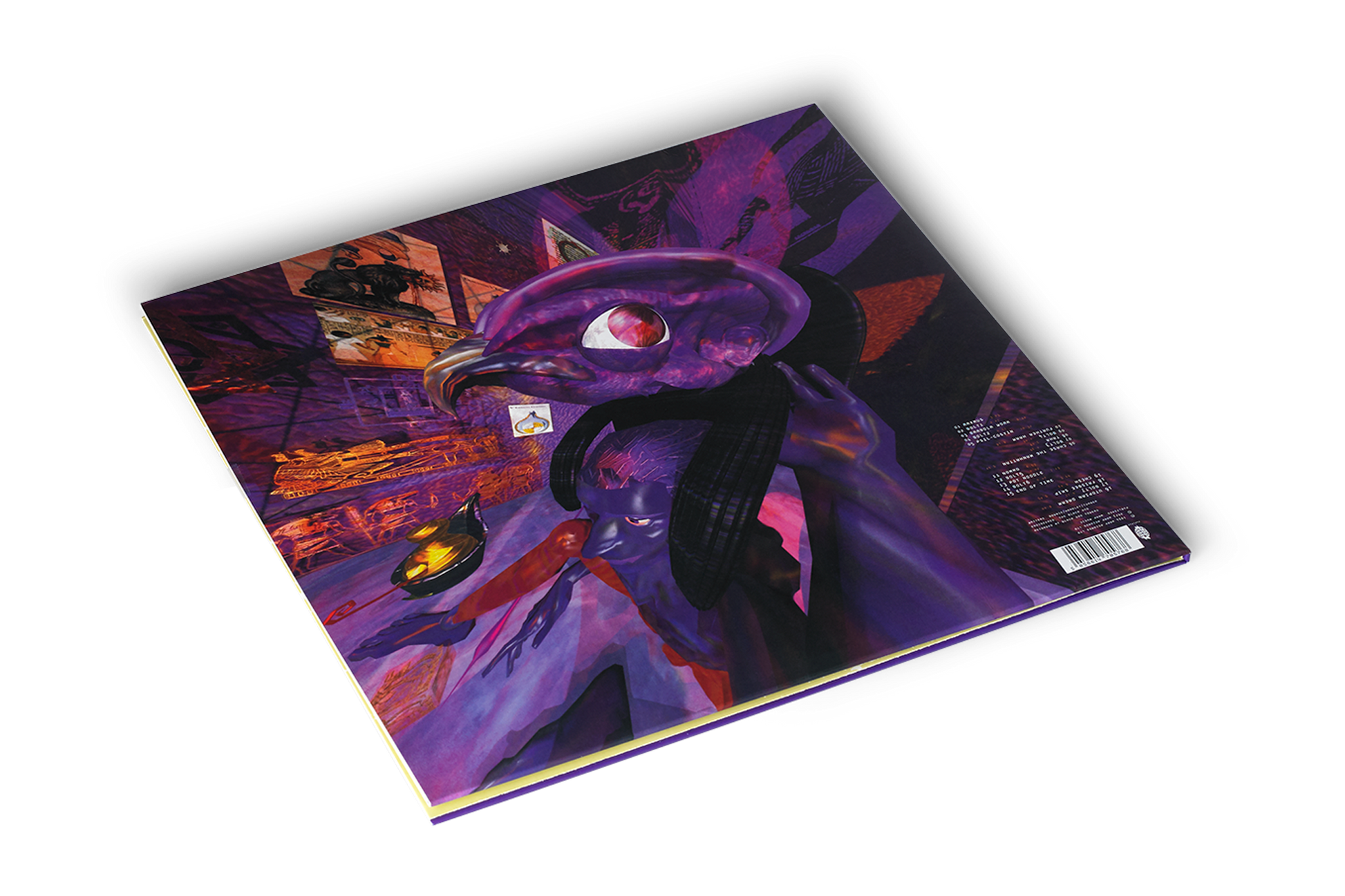 Spanners by The Black Dog - 2023 remaster (gatefold sleeve, full rear) [PUPLP1R]
