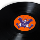 Spanners by The Black Dog - 2023 remaster pressed on black vinyl (close-up) [PUPLP1R]