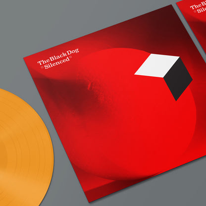 Silenced (Limited Edition 2 x Orange Vinyl) by The Black Dog (Angled 2)