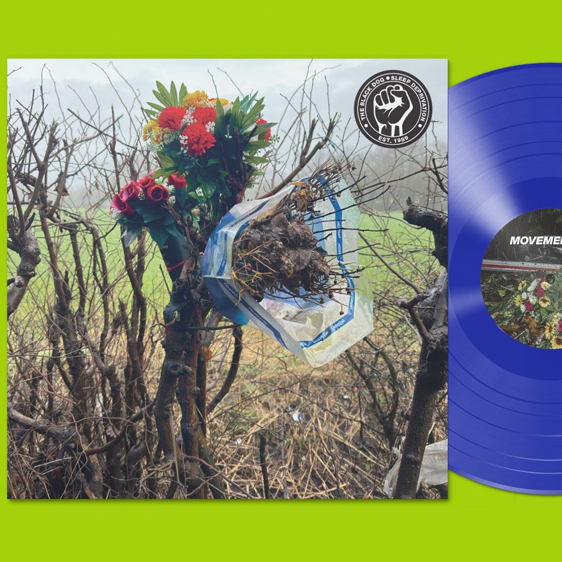 Sleep Deprivation by The Black Dog (Vinyl Front Cover)