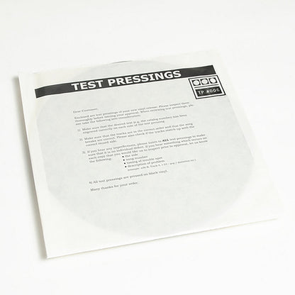 System Fork (12" Vinyl Test Pressing)