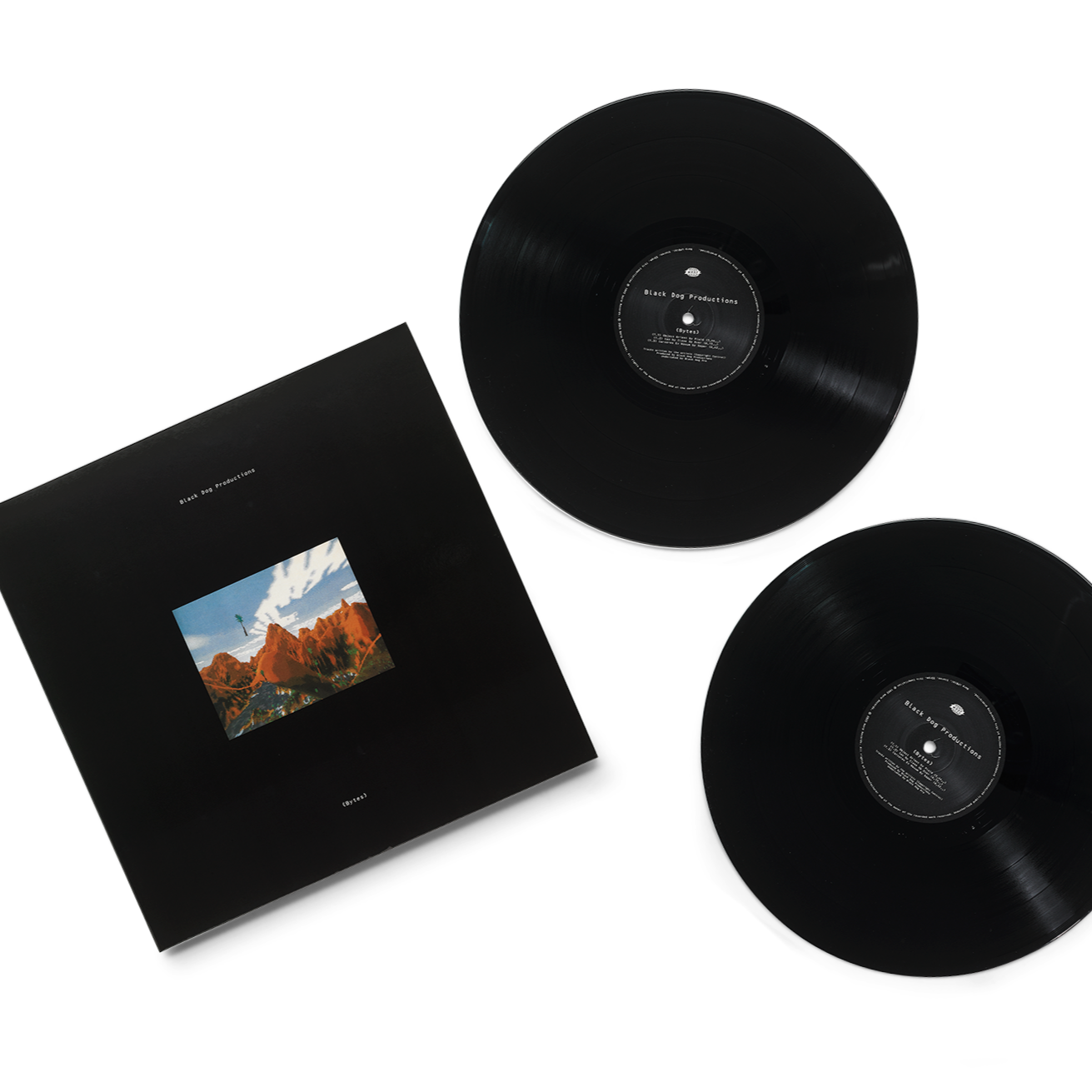Bytes by Black Dog Productions - 2023 remaster pressed on double black vinyl (full display) [WARPLP8R]