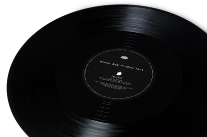 Bytes by Black Dog Productions - 2023 remaster pressed on black vinyl (close-up) [WARPLP8R]