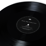 Bytes by Black Dog Productions - 2023 remaster pressed on black vinyl (close-up) [WARPLP8R]