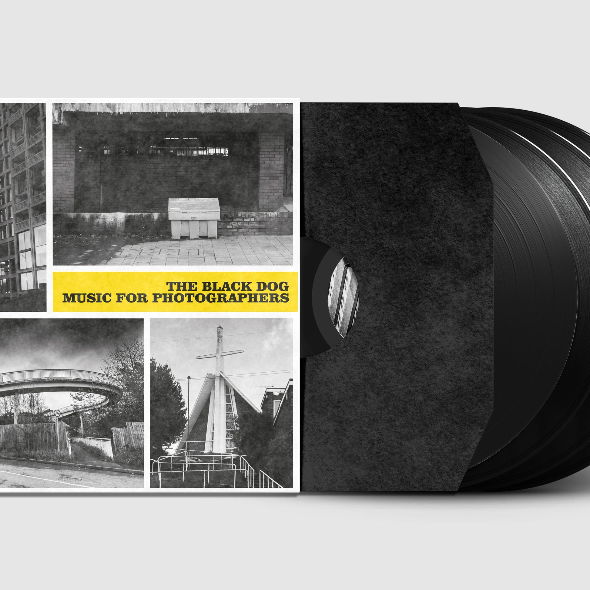 Music For Photographers by The Black Dog, Limited Edition 4x12" Vinyl with Gatefold Sleeve (Front Sleeve Square)