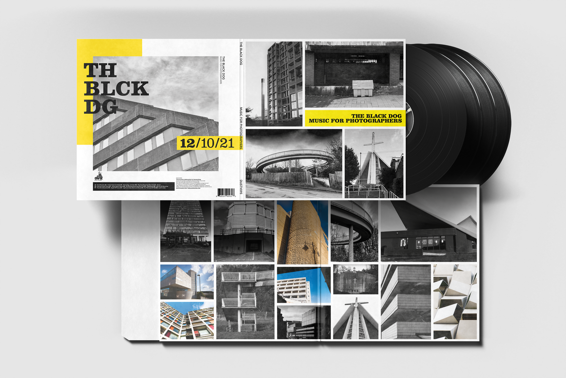 Music For Photographers by The Black Dog, Limited Edition 4x12" Vinyl with Gatefold Sleeve (Overview)