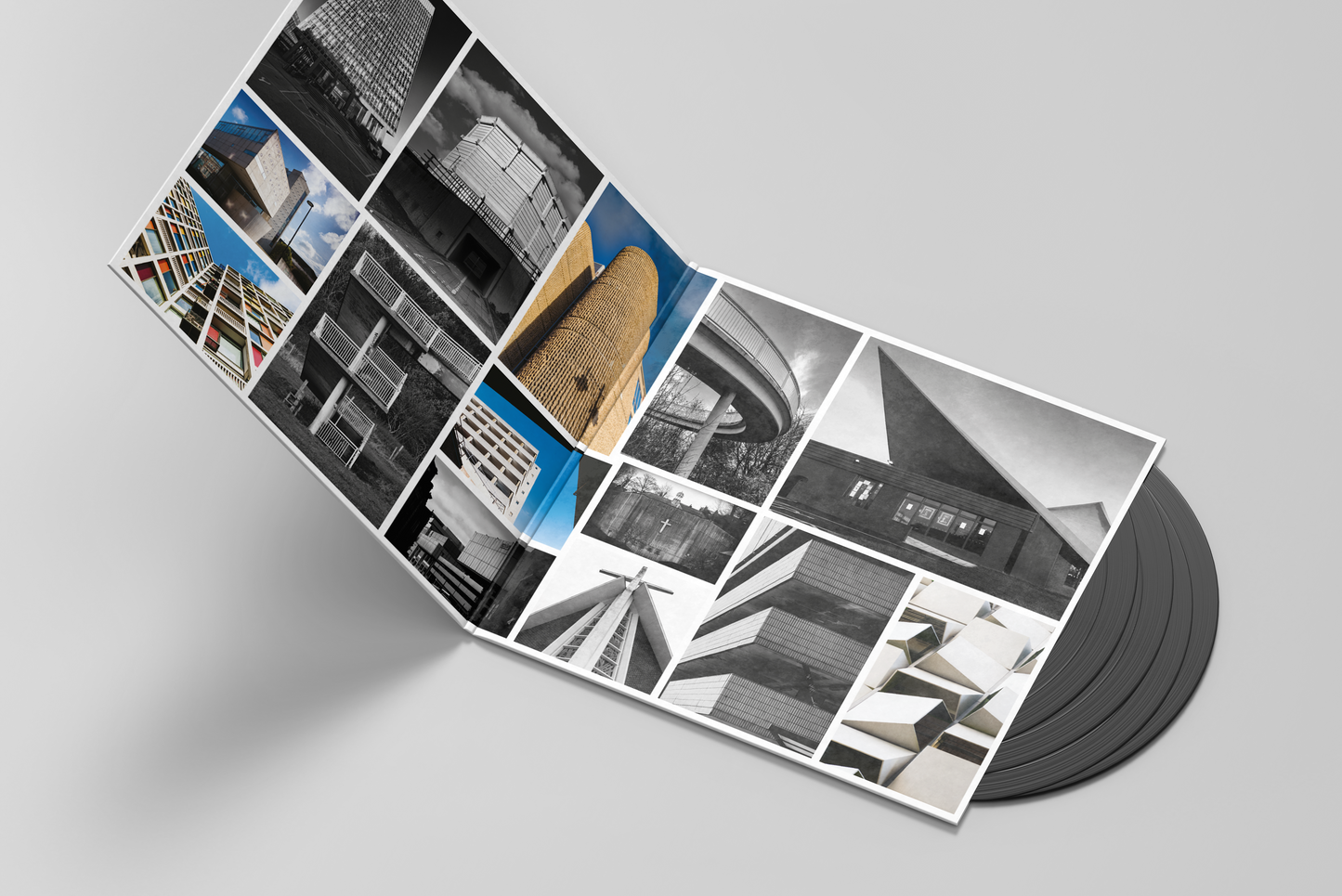 Music For Photographers by The Black Dog, Limited Edition 4x12" Vinyl with Gatefold Sleeve (Inside)
