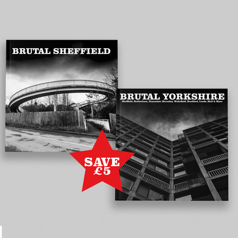 Brutal Sheffield & Yorkshire Bundle by Martin Dust (Books)
