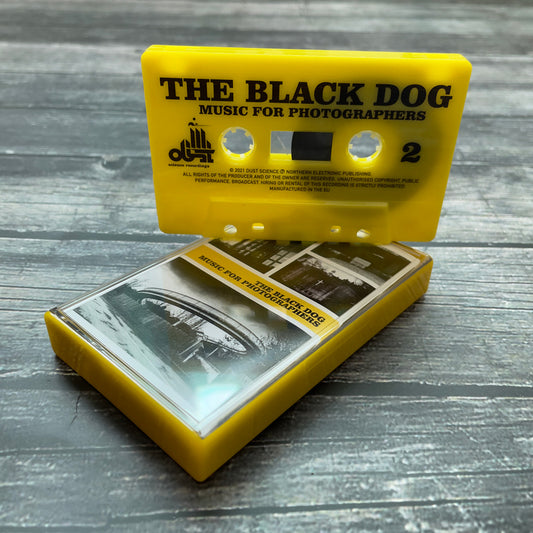 Music For Photographers by The Black Dog, Limited Edition Cassette, exclusively from DustStore.com and Bandcamp (Angular)