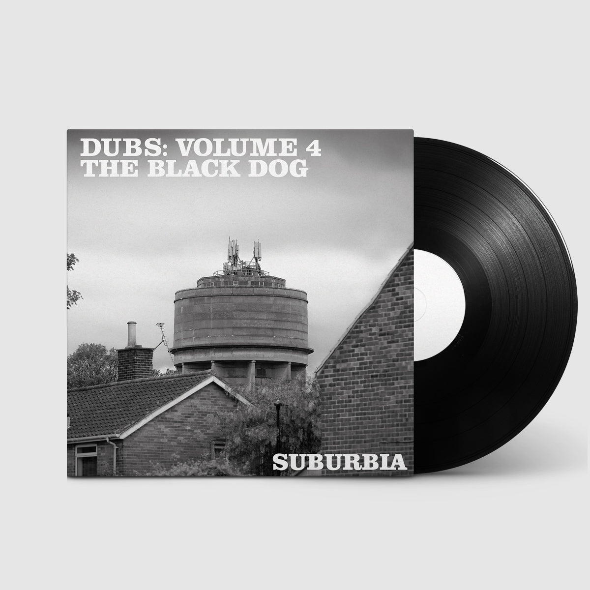 "Dubs: Volume 4 - Suburbia" by The Black Dog (Limited Edition Vinyl, Front)