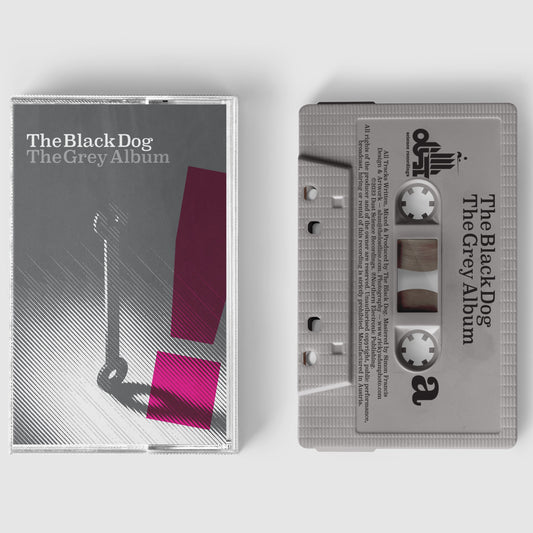 The Grey Album by The Black Dog on a very limited edition cassette, exclusive to DustStore