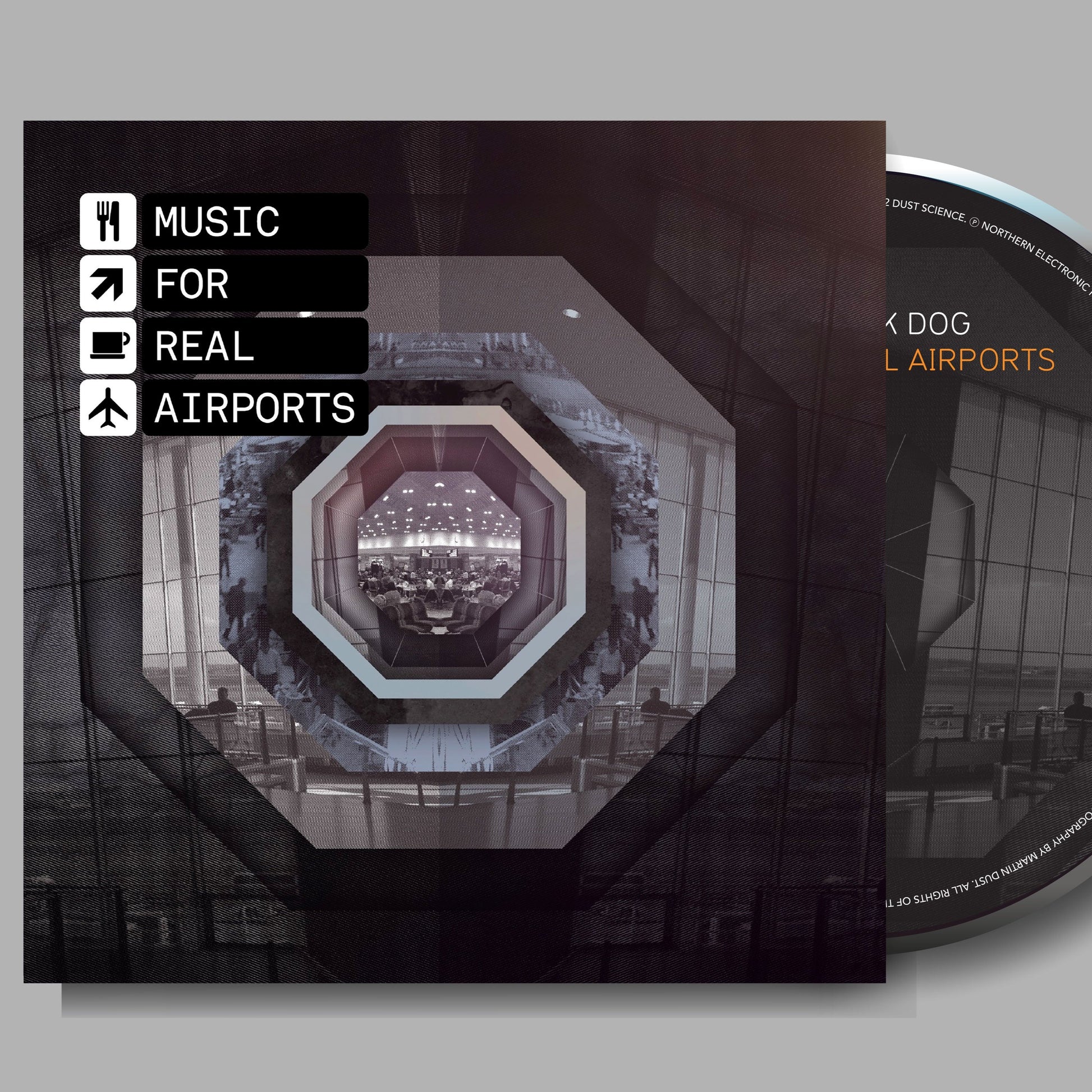 Music For Real Airports (2023 Repress) by The Black Dog. Compact disc, including free downloads.