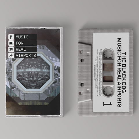 Music For Real Airports (2023 Repress) by The Black Dog. Limited edition cassette.